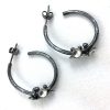 Jenifer Wall Cluster Hoop Earrings with 5 mini pods