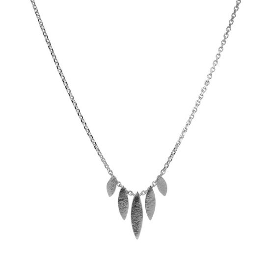 Icarus Graduated Necklace in silver