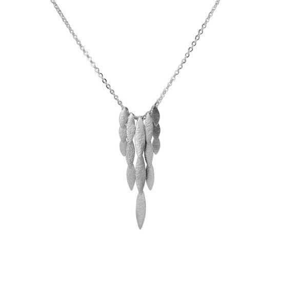 Icarus Waterfall Necklace in silver