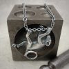 Silver monkey pendant by Chris Hawkins