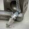 Silver Squid necklace by Chris Hawkins