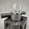 Silver Wing ring by Chris Hawkins