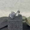 Acrylic Black 'Facet' Studs - Image 2