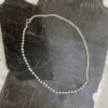 Curb Chain & Pearl Half and Half Necklace
