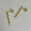 Wave Stud Earrings