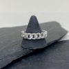 Sterling Silver Curb Chain Ring