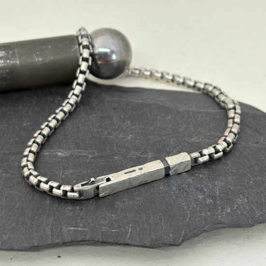Sterling Silver 4mm Ixion Bracelet