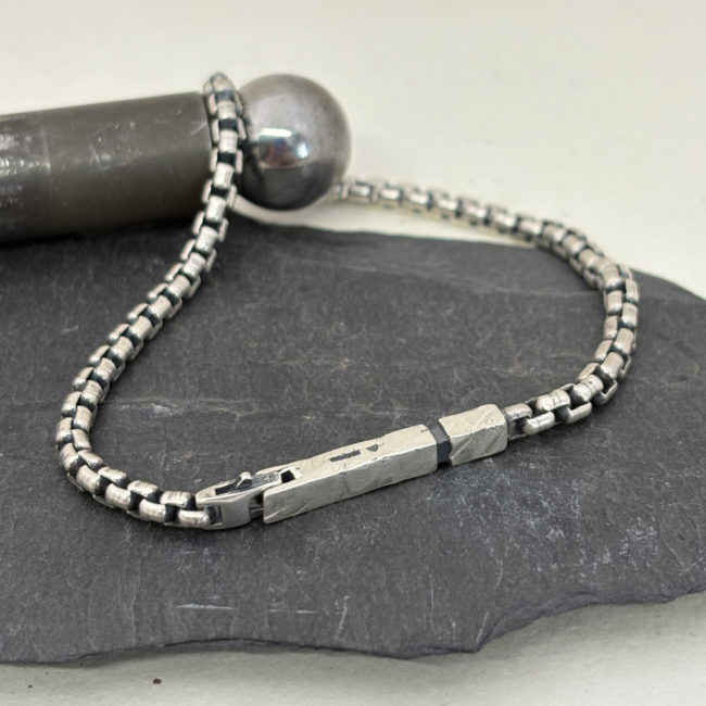 Sterling Silver 4mm Ixion Bracelet