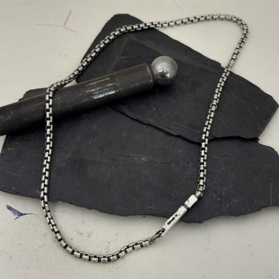 Sterling Silver 4mm Ixion Necklace