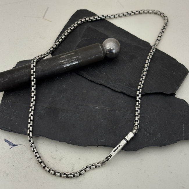 Sterling Silver 4mm Ixion Necklace