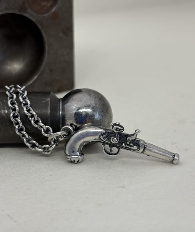 Flintlock Pistol Pendant - Image 3