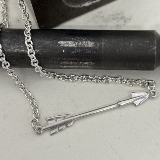 Silver Arrow Necklace
